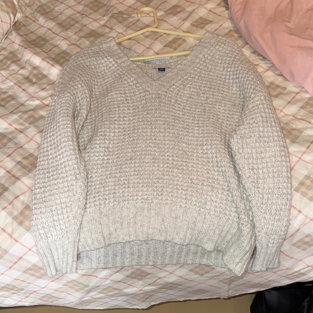American Eagle oversized knit sweater
